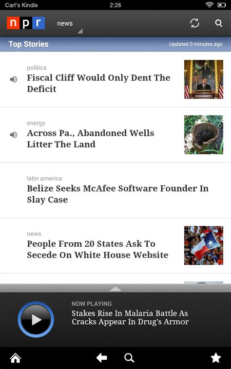 Amazon.com: NPR News: Appstore for Android