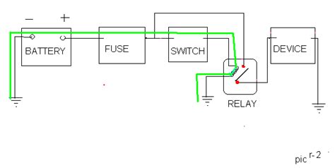 Above Is A Simple Relay Control Now Here Is What Is Happening