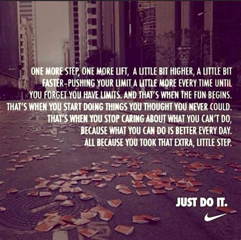 Just Do It Running Motivation Fitness Motivation Nike Quotes