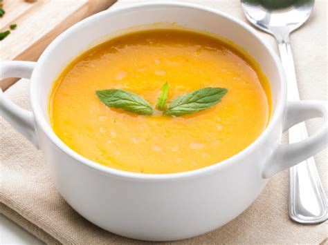 Healthy Recipes Curried Carrot Soup Recipe