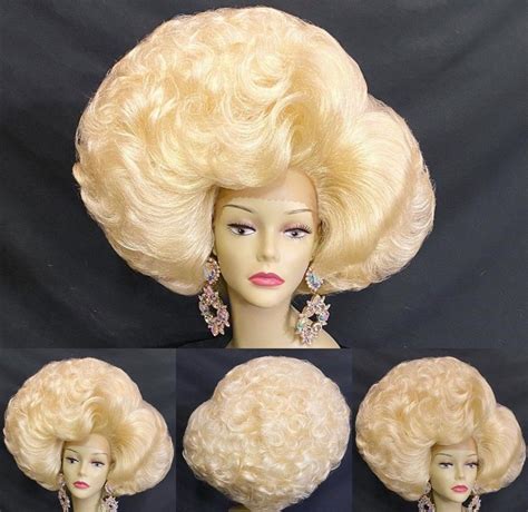 Big Curly Hair Curly Wigs Curly Hair Styles Hair Wigs Retro