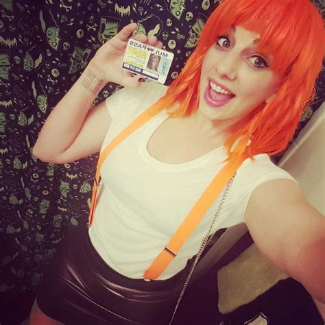 Pinup Leeloo Dallas Cosplay Costume From The Fifth Element Dream And