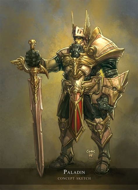 Thats Something Paladin Fantasy Armor Concept Art Characters