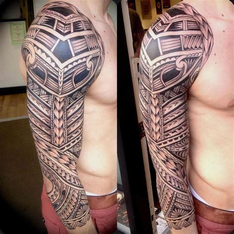 Full Sleeve Tribal Tattoos For Men Tribal Tattoos Tribal Sleeve Tattoos