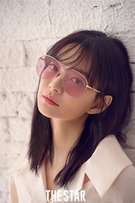 Yang min ah also known as shin min ah or shin mina with a nickname do duk do duk, is a south shin min ah as gumiho or miho is legendary nine tailed fox that has been stuck inside a painting for. Shin Min Ah highlights her glasses in a photoshoot with ...
