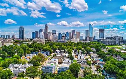 Charlotte 4k Cities American Buildings Cityscapes Carolina