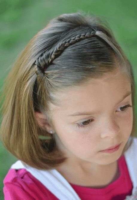 Hairstyles For Kids With Short Hair