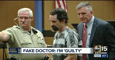 Guilty Fake Doctor Busted By Abc15 Takes Plea