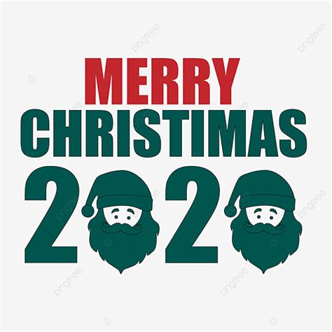 Santa Claus Face Vector Png Images Merry Christmas 2020 Formed By The