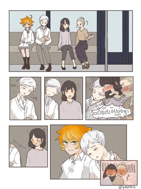 Norman X Emma The Promised Neverland Neverland Neverland Art Anime