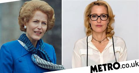 The Crown Gillian Anderson On ‘fear Over Her Margaret Thatcher Voice