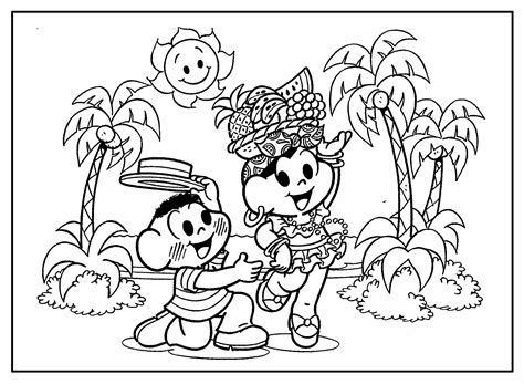 Desenhos Da Magali Para Colorir Bora Colorir