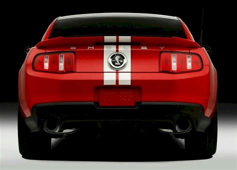 Race Red 2011 Ford Mustang Shelby Gt 500 Coupe