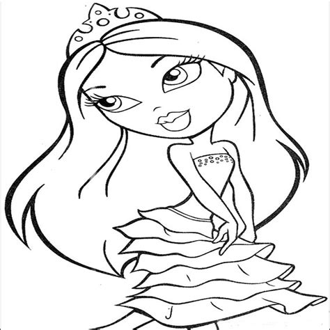 Coloring Bratz Coloring Pictures And Pages For Kids