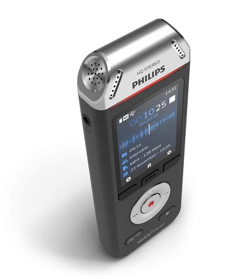 Philips DVT2810 - Voice Tracer Audio Recorder with Speech Recognition ...