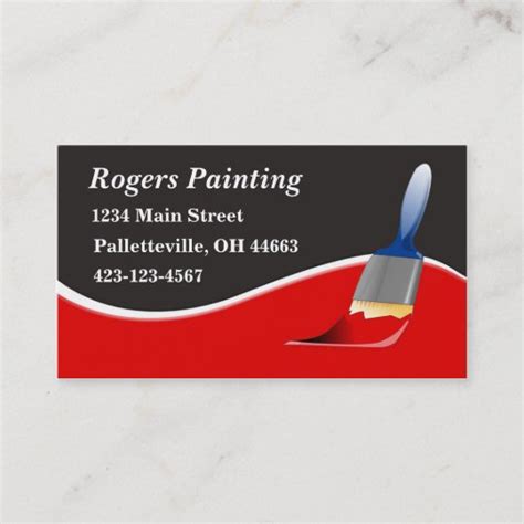 Painters Business Card
