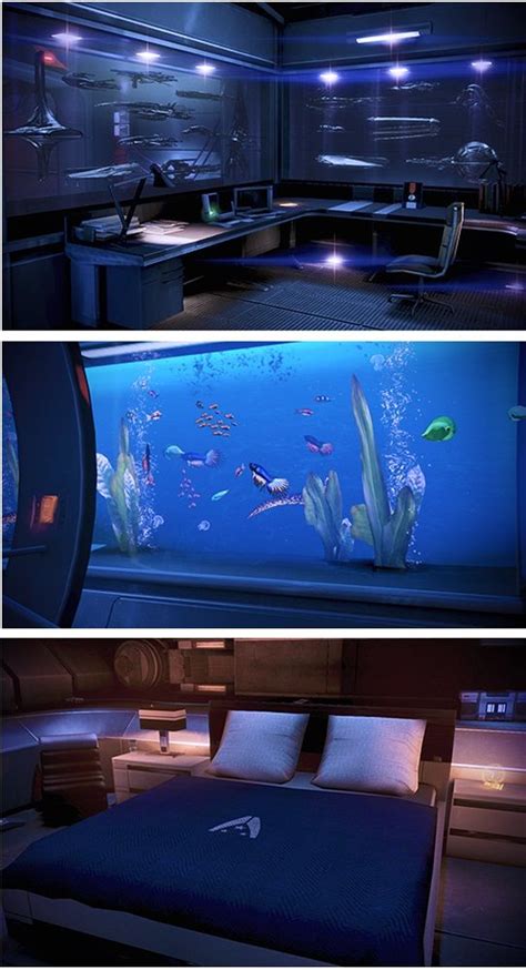 Ive Never Seen So Many Living Fish In That Tank Mass Effect Ships