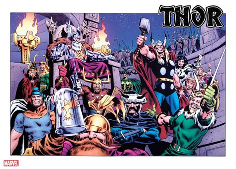 Thor 1 Buscema Wraparound Cover Fresh Comics