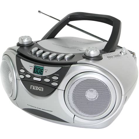 Portable CD Player, AM/FM Stereo Radio & Cassette Player/Recorder ...