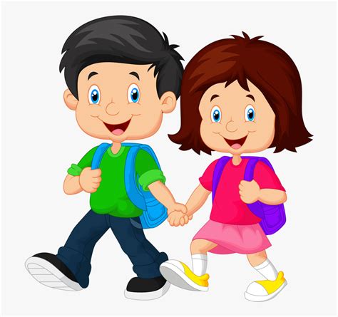 Kids Going To School Clipart Png Clip Art Library