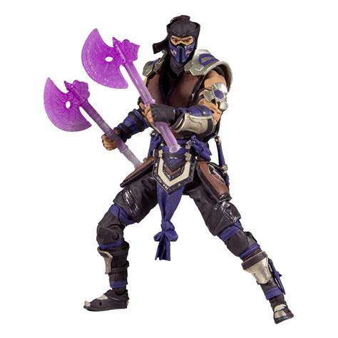 Mortal Kombat Action Figure Sub Zero Winter Purple Variant Middle Realm