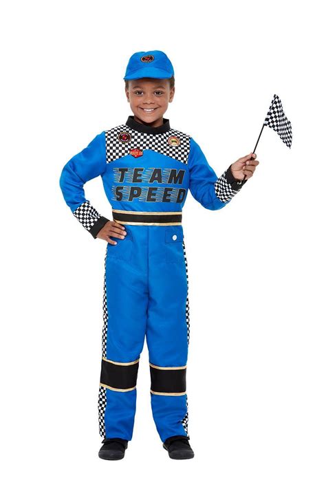 Kids Racing Car Driver Costume