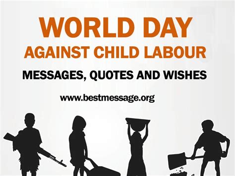 Protect children from child labour, now more than ever!. World Day Against Child Labour Messages, Child Labour ...