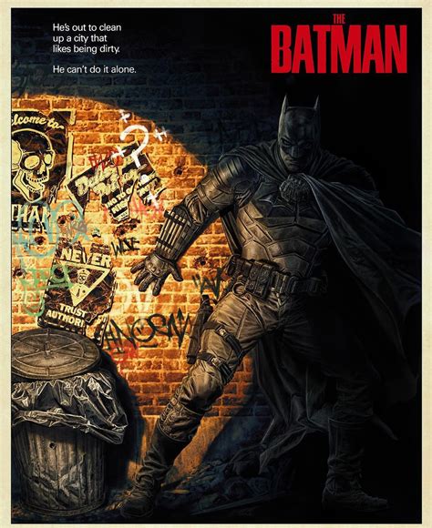 Nieoficjalny Plakat Do The Batman Inspirowany Batman Year One Od