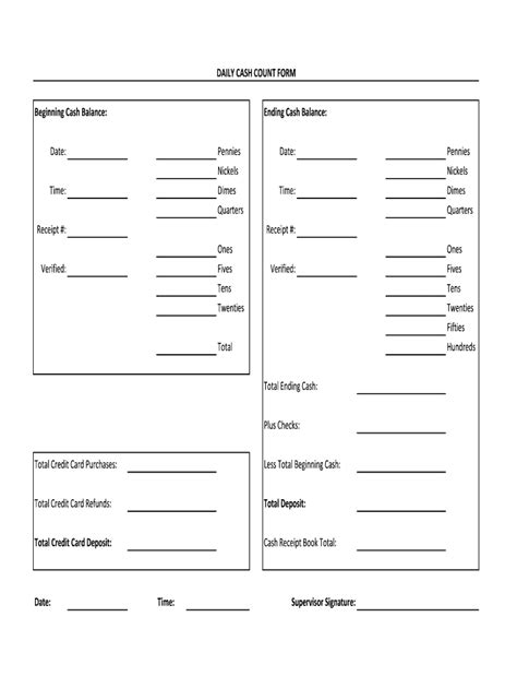 It is a process through which you can easily identify all the mistakes occur in transaction or record. 29+ Cash Register Reconciliation Form - Excel Templates ...