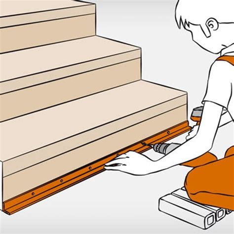 Achten sie darauf, genügend abstand zwischen den fliesen für die fugen zu lassen. Betontreppe verkleiden - Anleitung in 4 Schritten | OBI ...
