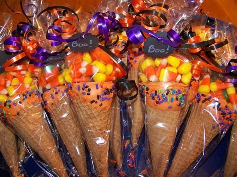 Ice Cream Cone Halloween Party Favors See More Halloween Party Favors
