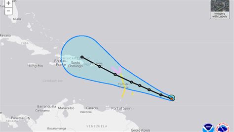 Hurricane Maria Tracker And Path Maps 2017 Where Is The Storm