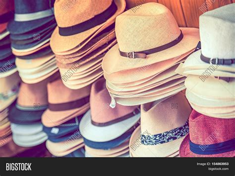 Stylish Summer Hats Image And Photo Free Trial Bigstock