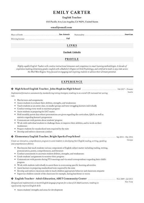 cv template teenager resume format good resume examples cv examples sexiz pix