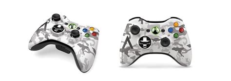 Xbox 360 Arctic Camouflage Controller Revealed Gamespot