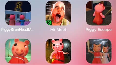 Fgteev Mr Meat Piggy Escape House Granny Update Horror Game Gameplay