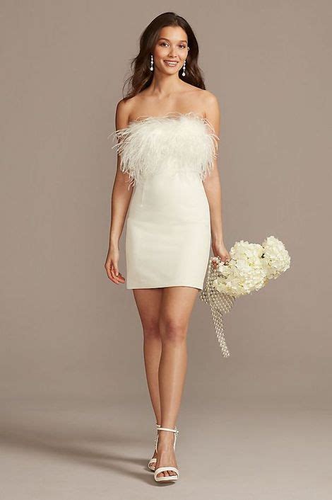 30 Best Feather Wedding Dresses Of 2021
