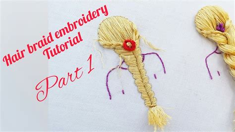 This hair embroidery pattern, sisters forever, gift for sisters, tutorial stitch book, modern hand embroidery pattern, learn embroidery is just one of the custom learn how to embroider hair! Beautiful hair braids embroidery tutorial/how to embroider ...