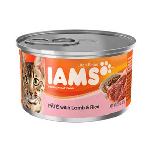 Best wet cat food for seniors: Iams Canned Cat Food Pate With Lamb & Rice | Review ...