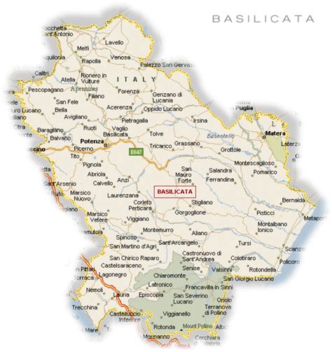 Scopri subito migliaia di annunci di case, appartamenti, camere, agriturismi e b&b su subito.it. Mappa del territorio Basilicata | Mappa dell'italia ...