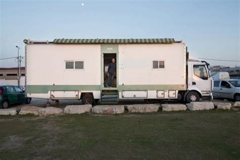 Box Truck Converted Into Amazing Diy Solar Mobile Cabin