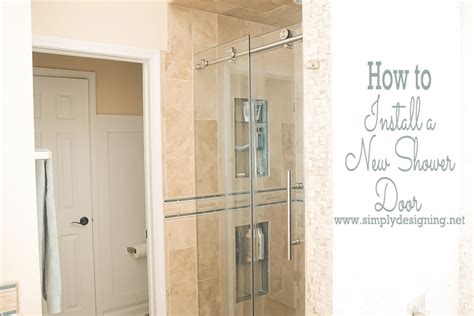 How To Install A New Shower Door