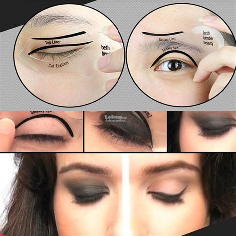 Winged Eyeliner Stencil Guide Quick End 1212021 256 Am