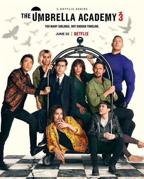 الإعلان الرسمي للموسم 3 من مسلسل The Umbrella Academy أُنبوب