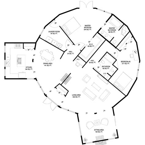 Floorplan Gallery Round Floorplans Custom Floorplans