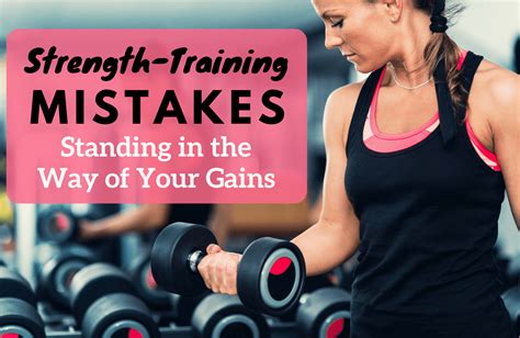 9 Reasons Youre Not Getting Results From Strength Training