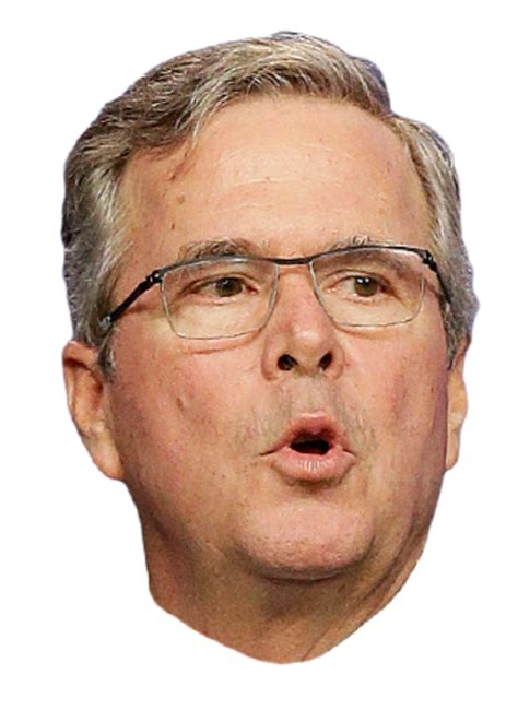 Face Cutout Jeb Bush Know Your Meme
