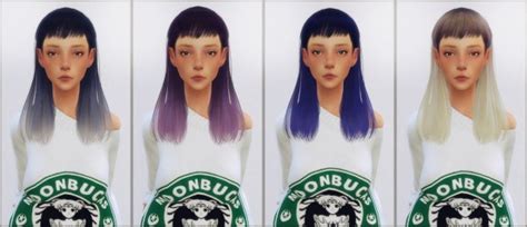 Sims 4 Hairs Ellie Simple Dani Paradise Gigi Hair Retextured
