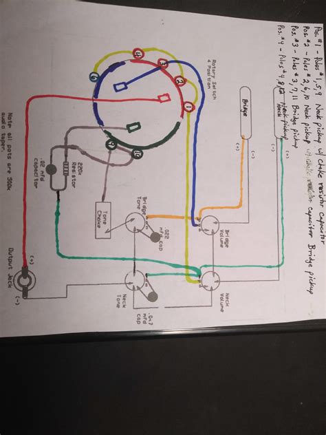 4 Pole 4 Position Rotary Switch Schematic