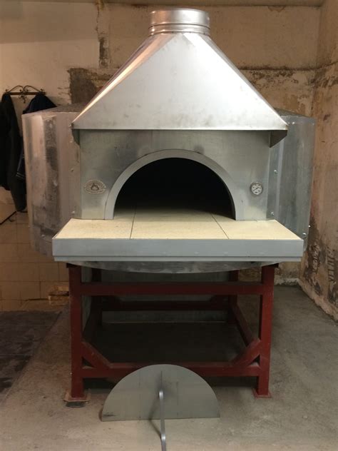 Traditional Dual Fuel Wood And Gas Pizza Oven Esposito Forni Metal Or